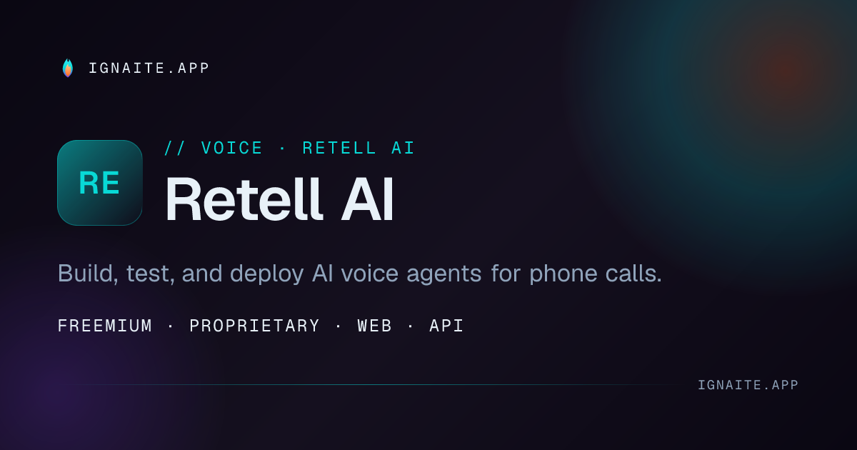 Retell AI — Ignaite